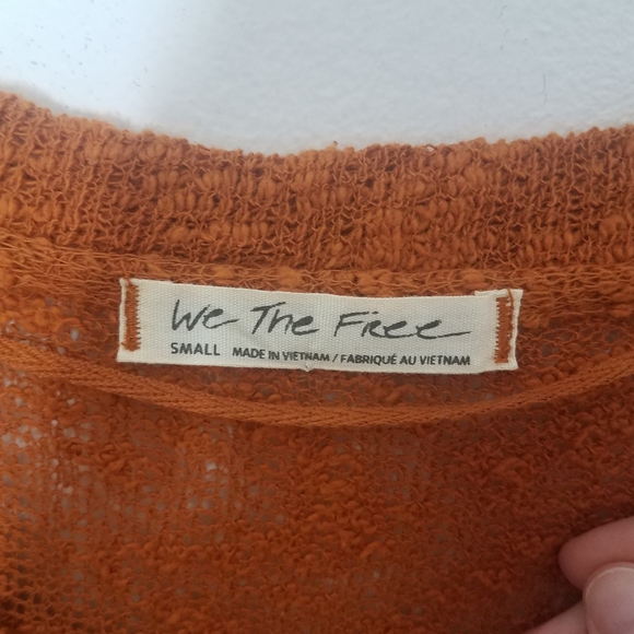 Free People open air hacci top myrrh small - Picture 6 of 8